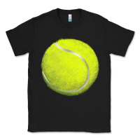 Black tennis bal Classic Tee - BarkalooDesign
