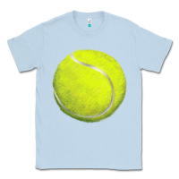 Dusty Blue tennis bal Classic Tee - BarkalooDesign