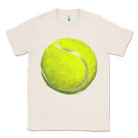 Natural tennis bal Classic Tee - BarkalooDesign