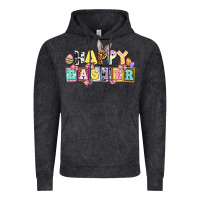 Vintage Black happy easter Vintage Hoodie - AdoDesignShop