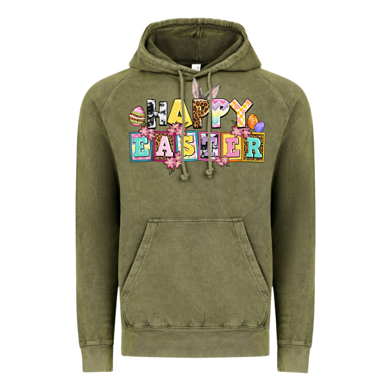 Happy Easter Vintage Hoodie by AdoDesignShop | Teevron