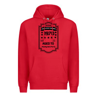 Red vintage quality without compromise 1970 Premium Hoodie - Bettercallsaul