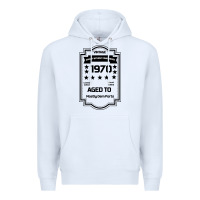 White vintage quality without compromise 1970 Premium Hoodie - Bettercallsaul