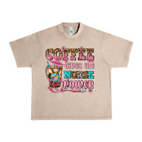 French Oak coffee gives me nurse power Urban Heavy Tee - AdoDesignShop