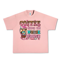 Salmon coffee gives me nurse power Urban Heavy Tee - AdoDesignShop