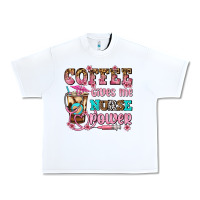 White coffee gives me nurse power Urban Heavy Tee - AdoDesignShop