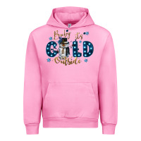 Fuchsia Pink baby its cold outside Urban Hoodie - CowGirlArtShop