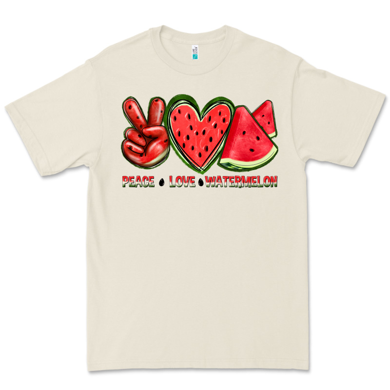 Peace Love Watermelon Premium Tee by texasbilliewilder | Teevron