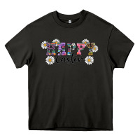 Asphalt happy easter daisys Heavy Core Tee - RanaPortraitStore