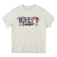 Cream happy easter daisys Heavy Core Tee - RanaPortraitStore