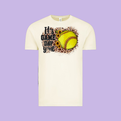 It's Game Day Y'all Vintage Tee Designed By Jahusdesignshop