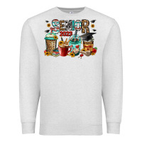 Oatmeal Heather senior 2023 coffee cups Premium Sweatshirt - Jasminsmagicworld