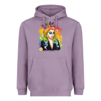 Lavender drag queen Heavyweight Hoodie - Artiststas