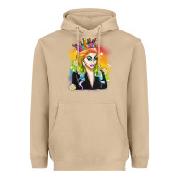 Mushroom drag queen Heavyweight Hoodie - Artiststas