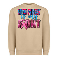 Mushroom her fight is my fight Heavyweight Sweatshirt - AdoDesignShop