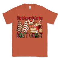 Copper Christmas Calories don't count Christmas tree cake Classic Tee - Jasminsmagicworld