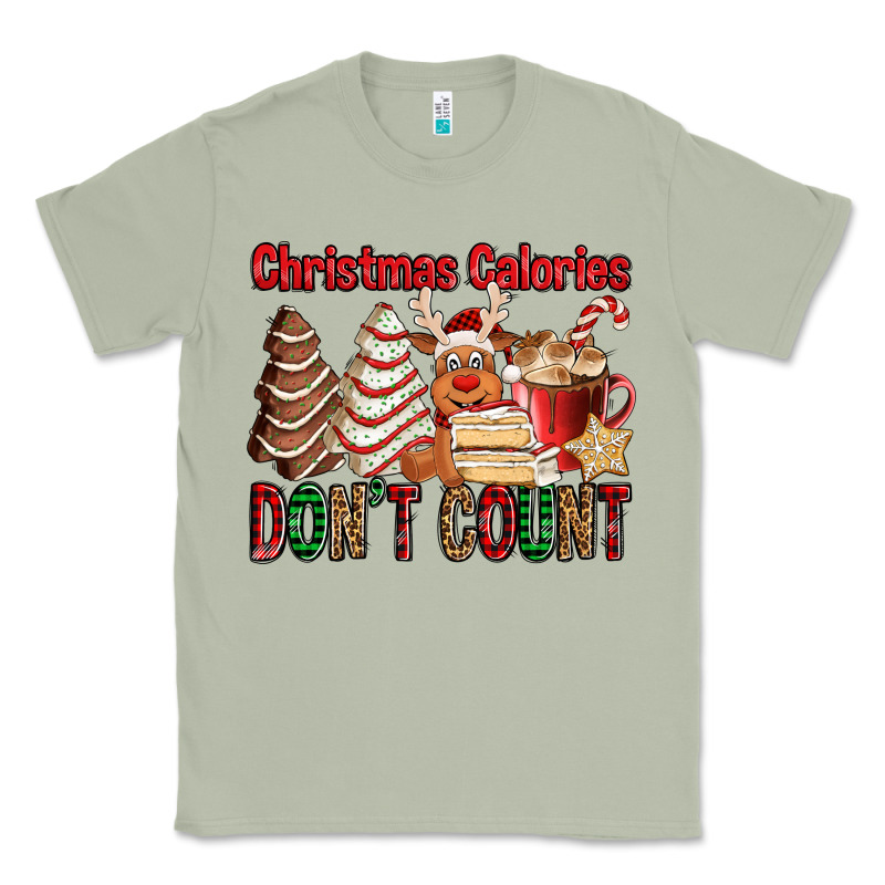 Christmas Calories Don't Count Christmas Tree Cake Classic Tee by Jasminsmagicworld | Teevron
