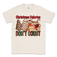 Natural Christmas Calories don't count Christmas tree cake Classic Tee - Jasminsmagicworld