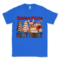 True Royal Christmas Calories don't count Christmas tree cake Classic Tee - Jasminsmagicworld