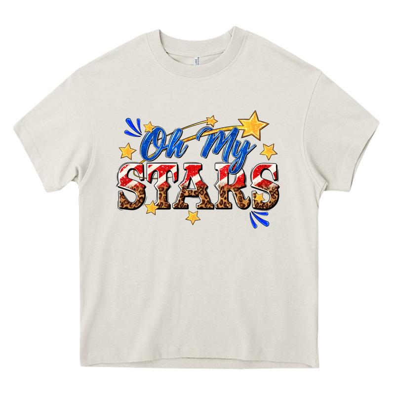 Oh My Stars Heavy Core Tee by texasbilliewilder | Teevron