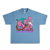 Pebble Blue cna certified nursing assistant Urban Heavy Tee - AdoDesignShop