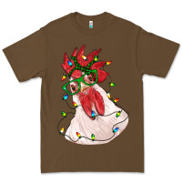 Cacao christmas rooster with lights Premium Tee - RanaPortraitStore