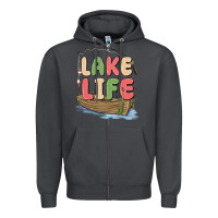 Smoke lake life Zipper Hoodie - MaliasSmallBusiness