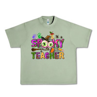 Oil Green spooky teacher Urban Heavy Tee - AdoDesignShop