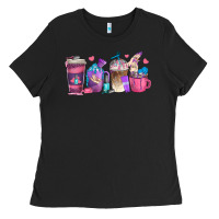 Nail Hustler Coffee Cups Ladies Tee | Teevron
