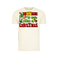 Beginning To Look Like A Christmas With Gin And Gifts Vintage Tee | Teevron