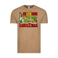 Vintage Coffee beginning to look like a christmas with gin and gifts Vintage Tee - AdoDesignShop