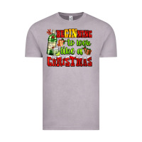 Vintage Zinc beginning to look like a christmas with gin and gifts Vintage Tee - AdoDesignShop