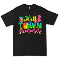 Black small town summer tbw Premium Tee - texasbilliewilder