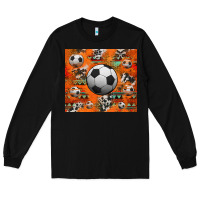 Black soccer aztec glitter tumbler Long Sleeve Tee - Jasminsmagicworld