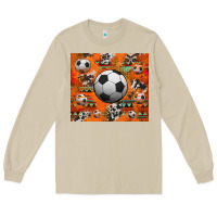 Mushroom soccer aztec glitter tumbler Long Sleeve Tee - Jasminsmagicworld