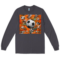Smoke soccer aztec glitter tumbler Long Sleeve Tee - Jasminsmagicworld