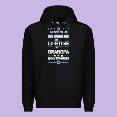I Ve Been Called Grandpa -may Favorite Grandpa Premium Hoodie Designed By Bettercallsaul