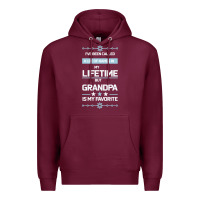 Burgundy I VE BEEN CALLED GRANDPA -may favorite grandpa Premium Hoodie - Bettercallsaul