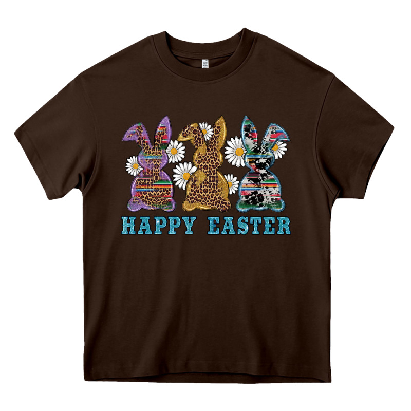 Easter Western Bunnys Happy Easter Heavy Core Tee by RanaPortraitStore | Teevron