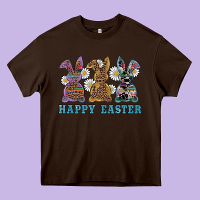 Heavy Core Tee easter western bunnys happy easter