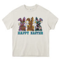 Cream easter western bunnys happy easter Heavy Core Tee - RanaPortraitStore