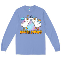 Colony Blue goose bumps Long Sleeve Tee - JahusDesignShop