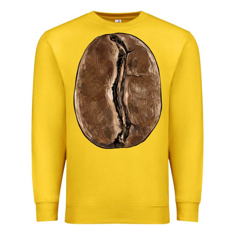 Coffee Bean Premium Sweatshirt by BarkalooDesign | Teevron