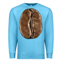 Ocean Blue coffee bean Premium Sweatshirt - BarkalooDesign