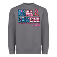 Storm heal cancer with cancer ribbon Heavyweight Sweatshirt - AdoDesignShop