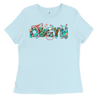 Baby Blue obgyn Ladies Tee - texasbilliewilder
