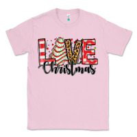 Bubblegum Pink love christmas tree cake Classic Tee - Jasminsmagicworld