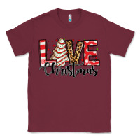 Burgundy love christmas tree cake Classic Tee - Jasminsmagicworld
