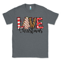 Charcoal Heather love christmas tree cake Classic Tee - Jasminsmagicworld