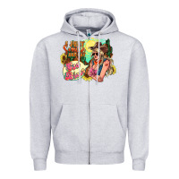 Heather Grey i just smile and say god bless Zipper Hoodie - NancyCooperArtShop